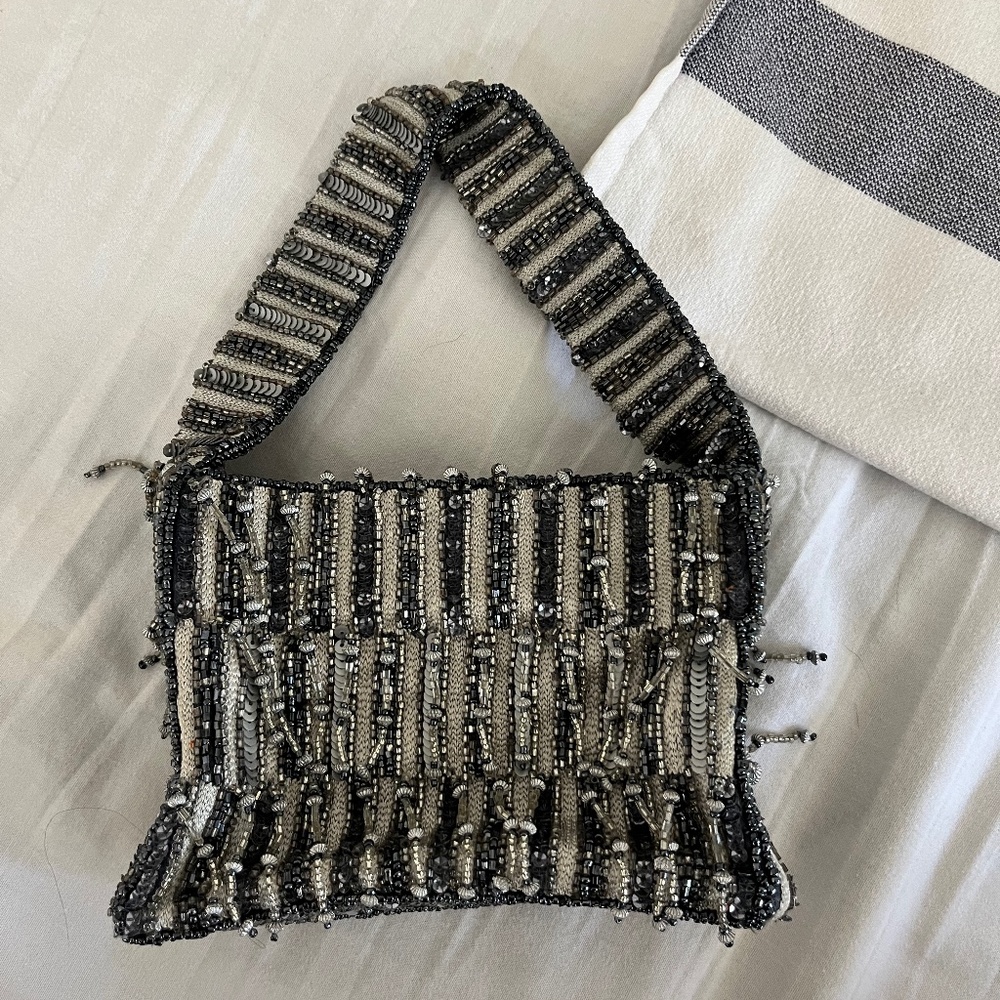 Pierre Urbach beaded mini purse
